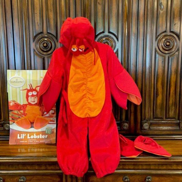 In Character GORGEOUS Lobster Halloween Costume Baby Medium 12-18 months - Picture 6 of 6